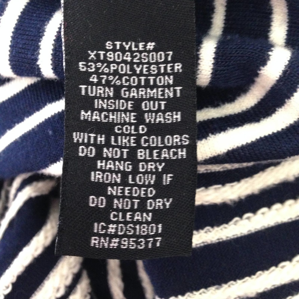 Sanctuary Women's Black White Striped Textured Hooded Drawstring Blouse … - Picture 6 of 8